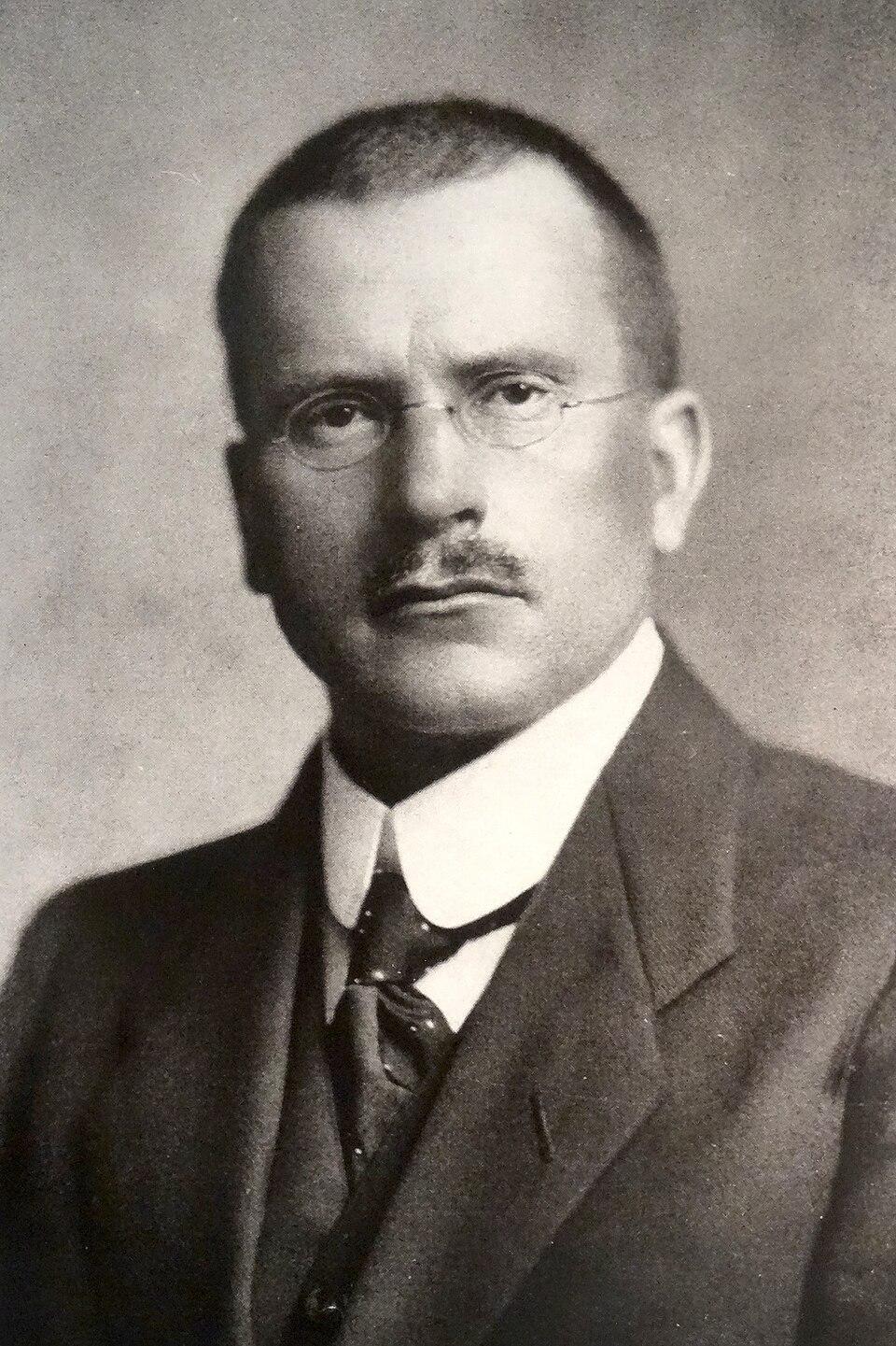 Portrait photograph of Carl Gustav Jung