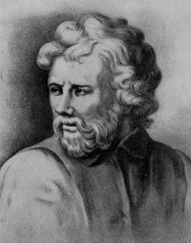 Historical engraving portrait associated with the Stoic teacher Epictetus